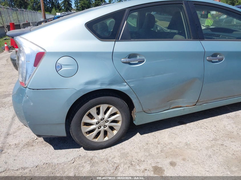 2012 Toyota Prius VIN JTDKN3DP7C3018016 IAAI salvage auction — NORMAL WEAR, Clear (Washington), sold $2,750 on 2026-07-22 (photo 6)