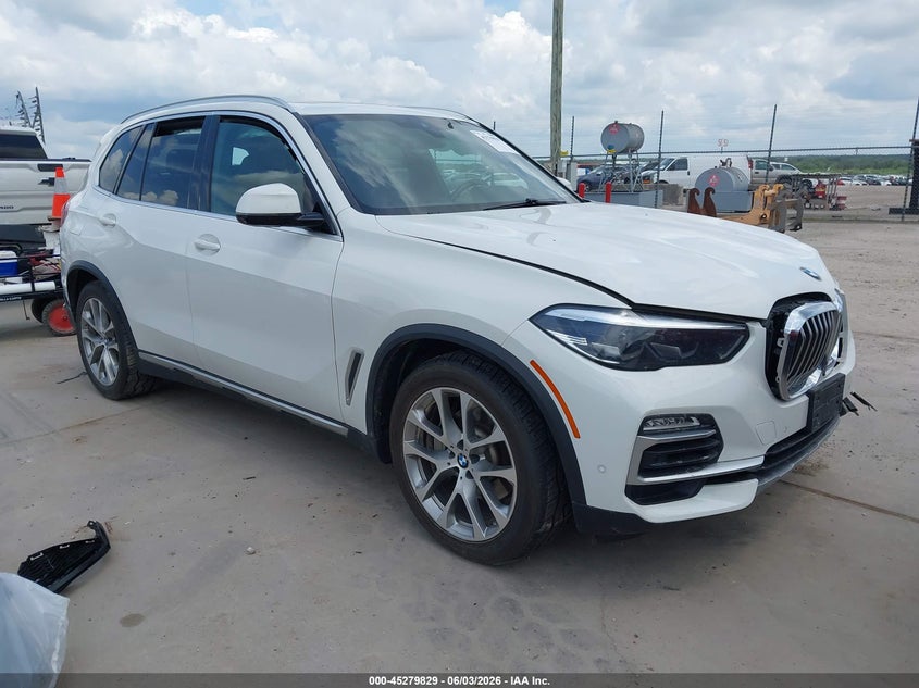 2020 BMW X5 VIN 5UXCR4C09LLW63610 IAAI salvage auction — FRONT END, Salvage (Texas), sold $14,250 on 2026-07-28 (photo 1)