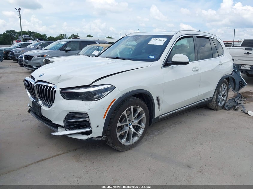 2020 BMW X5 VIN 5UXCR4C09LLW63610 IAAI salvage auction — FRONT END, Salvage (Texas), sold $14,250 on 2026-07-28 (photo 2)