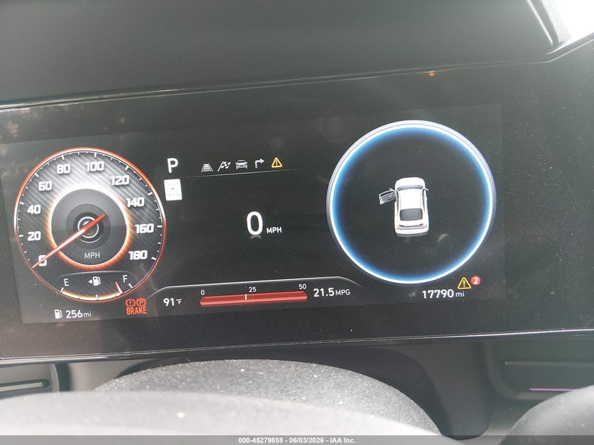 2025 Hyundai Elantra n VIN KMHLW4DK3SU025657 IAAI salvage auction — REAR END, Salvage Title, sold $11,700 on 2026-07-15 (photo 7)