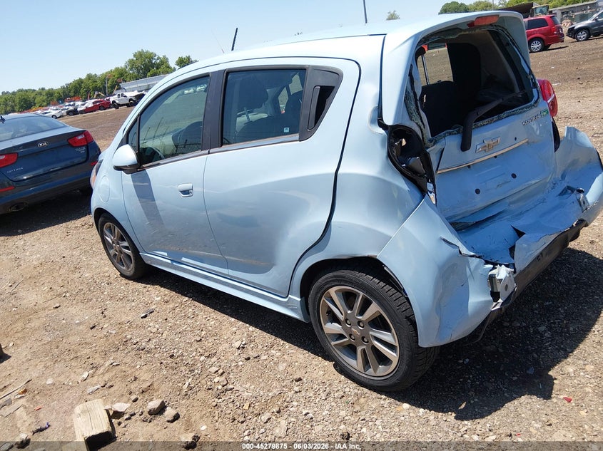 2015 Chevrolet Spark VIN KL8CK6S00FC818769 IAAI salvage auction — REAR END, Salvage Title, sold $725 on 2026-07-08 (photo 3)