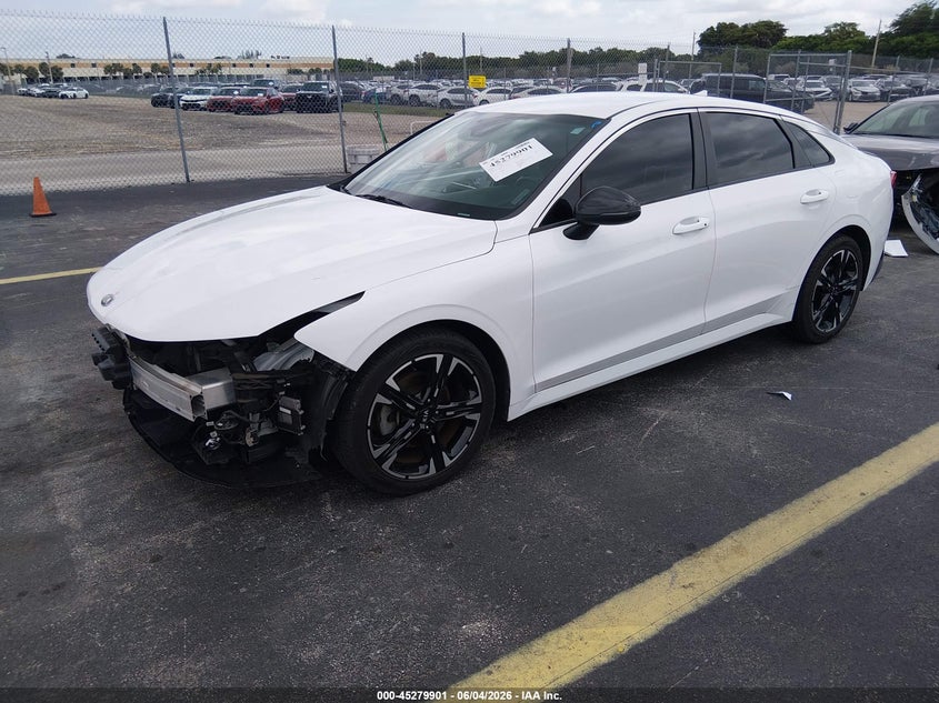 2021 Kia K5 VIN 5XXG64J23MG070598 IAAI salvage auction — RIGHT SIDE, Salvage Title, sold $5,600 on 2026-07-09 (photo 2)