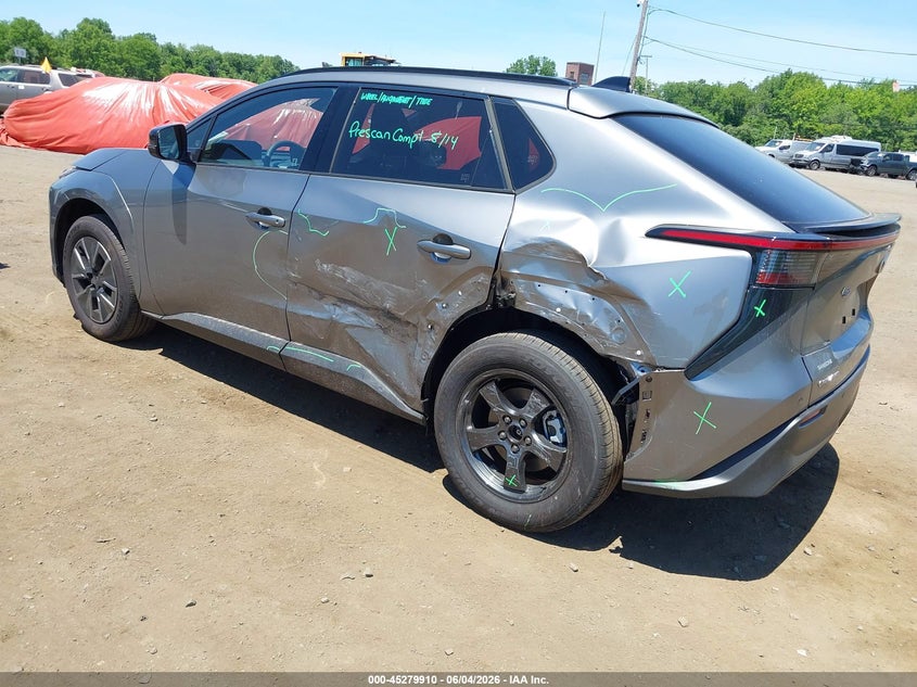 2026 Toyota Bz4x VIN JTMBDAFB6TA006055 IAAI salvage auction — SIDE, Salvage Title, sold $16,600 on 2026-07-29 (photo 3)