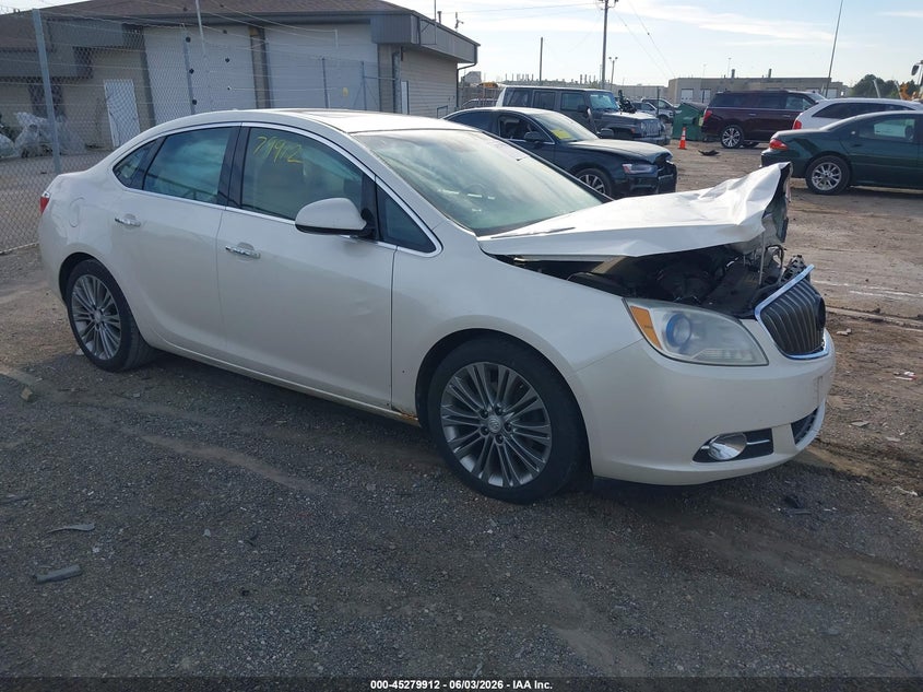 2012 Buick Verano VIN 1G4PS5SK3C4139682 IAAI salvage auction — LEFT FRONT, Salvage Title, sold $275 on 2026-07-09 (photo 1)