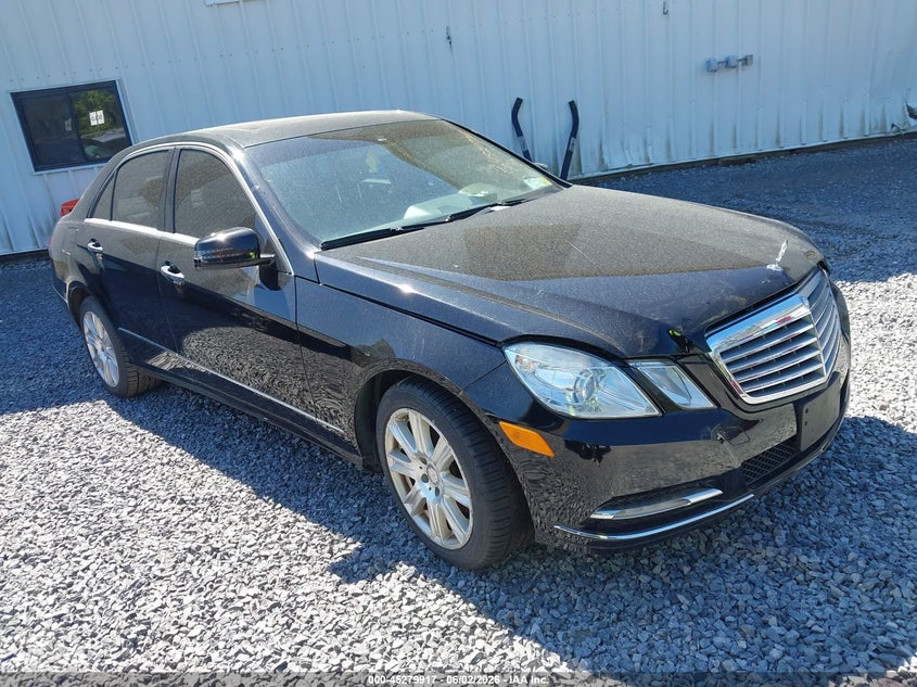 2013 Mercedes-benz E-klasse VIN WDDHF8JB8DA675875 IAAI salvage auction — NORMAL WEAR, Clear (New York), sold $850 on 2026-07-07 (photo 1)