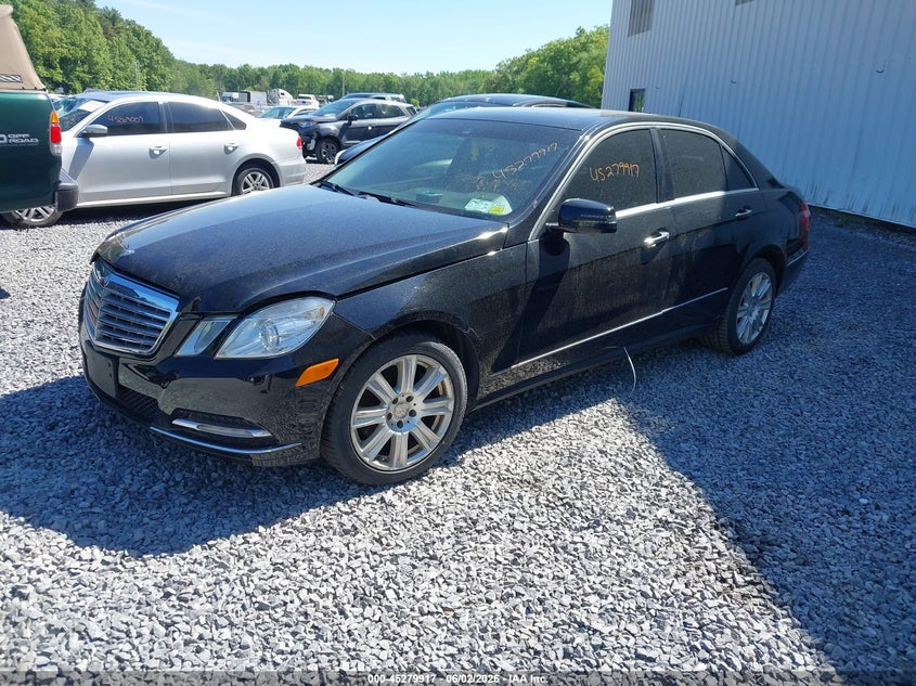 2013 Mercedes-benz E-klasse VIN WDDHF8JB8DA675875 IAAI salvage auction — NORMAL WEAR, Clear (New York), sold $850 on 2026-07-07 (photo 2)