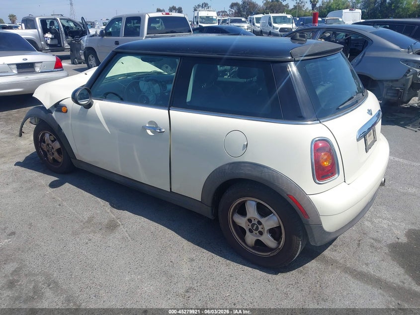 2010 Mini Cooper VIN WMWMF3C54ATZ65644 IAAI salvage auction — FRONT END, Salvage (California), sold $225 on 2026-07-30 (photo 3)