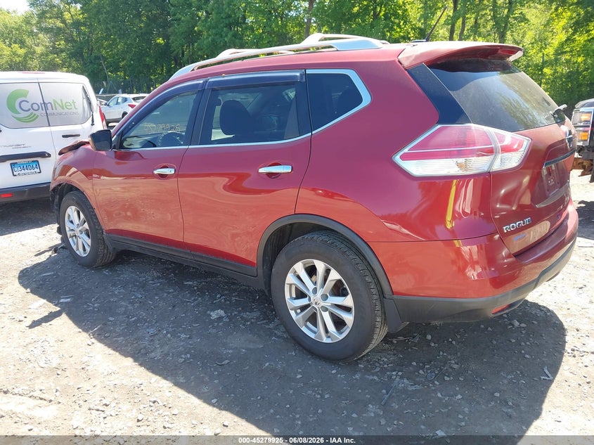 2015 Nissan Rogue VIN KNMAT2MV3FP520917 IAAI salvage auction — FRONT END, Salvage Title, sold $500 on 2026-07-14 (photo 3)