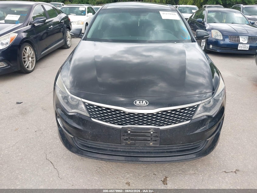 2016 Kia Optima VIN 5XXGU4L33GG044423 IAAI salvage auction — NORMAL WEAR, Salvage Title, sold $1,775 on 2026-07-13 (photo 6)