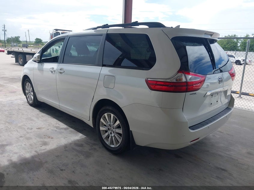 2015 Toyota Sienna VIN 5TDYK3DC7FS678415 IAAI salvage auction — WATER/FLOOD, Salvage Title, sold $3,600 on 2026-07-24 (photo 3)