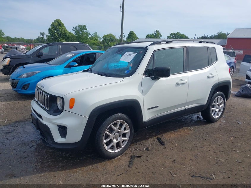2020 Jeep Renegade VIN ZACNJBAB0LPL40274 IAAI salvage auction — RIGHT SIDE, Salvage Title, sold $1,700 on 2026-07-14 (photo 2)