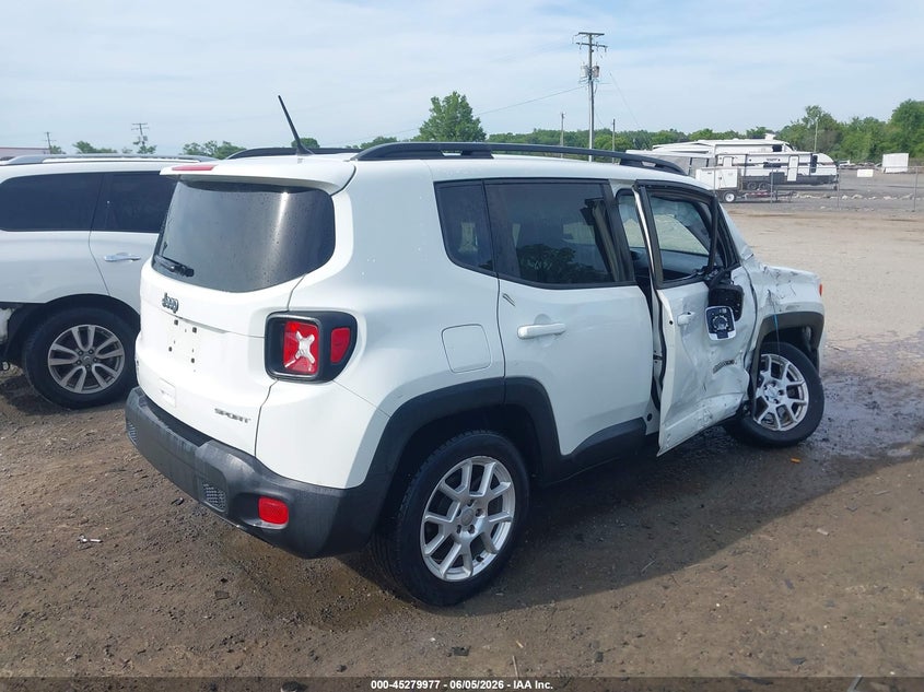 2020 Jeep Renegade VIN ZACNJBAB0LPL40274 IAAI salvage auction — RIGHT SIDE, Salvage Title, sold $1,700 on 2026-07-14 (photo 4)
