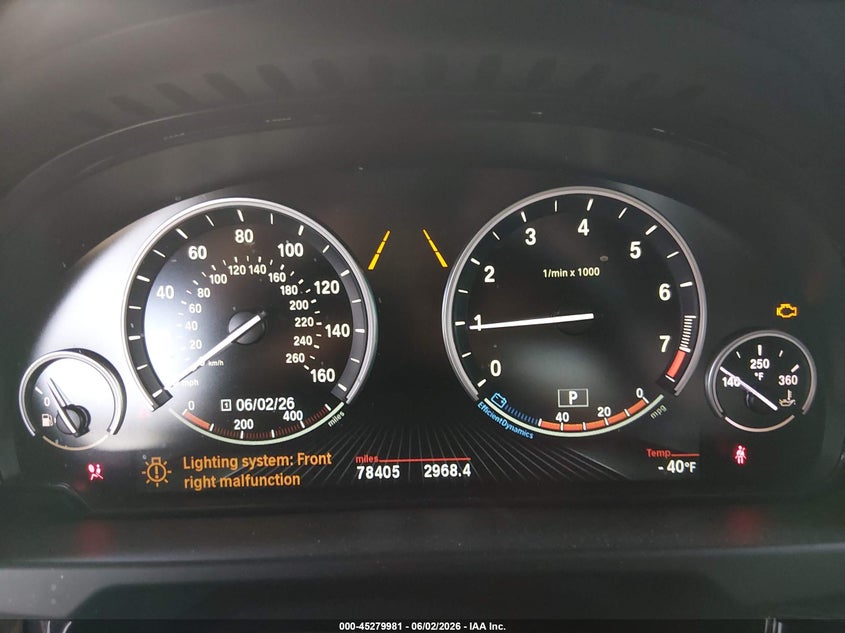 2016 BMW X5 VIN 5UXKR0C5XG0S94537 IAAI salvage auction — FRONT END, Salvage Title, sold $6,975 on 2026-07-14 (photo 7)