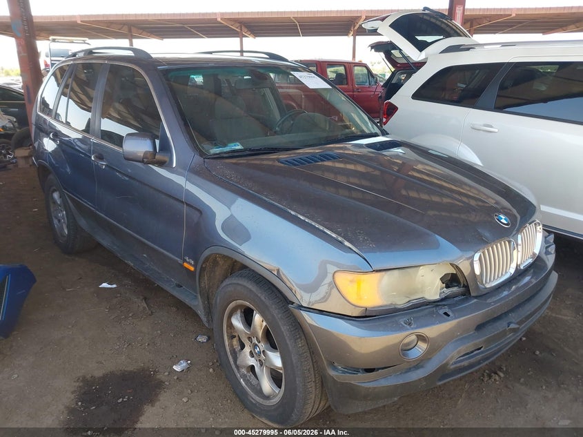 2003 BMW X5 VIN 5UXFB33523LH42448 IAAI salvage auction — UNKNOWN, Salvage (Arizona), sold $350 on 2026-07-07 (photo 1)
