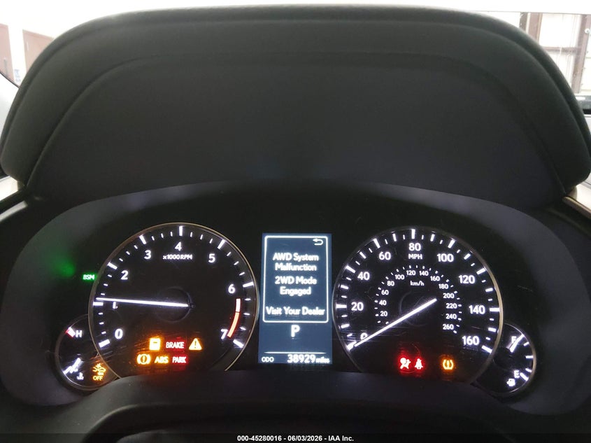 2022 Lexus Rx VIN 2T2HZMDA3NCV64201 IAAI salvage auction — FRONT END, Salvage Title, sold $14,100 on 2026-07-10 (photo 7)