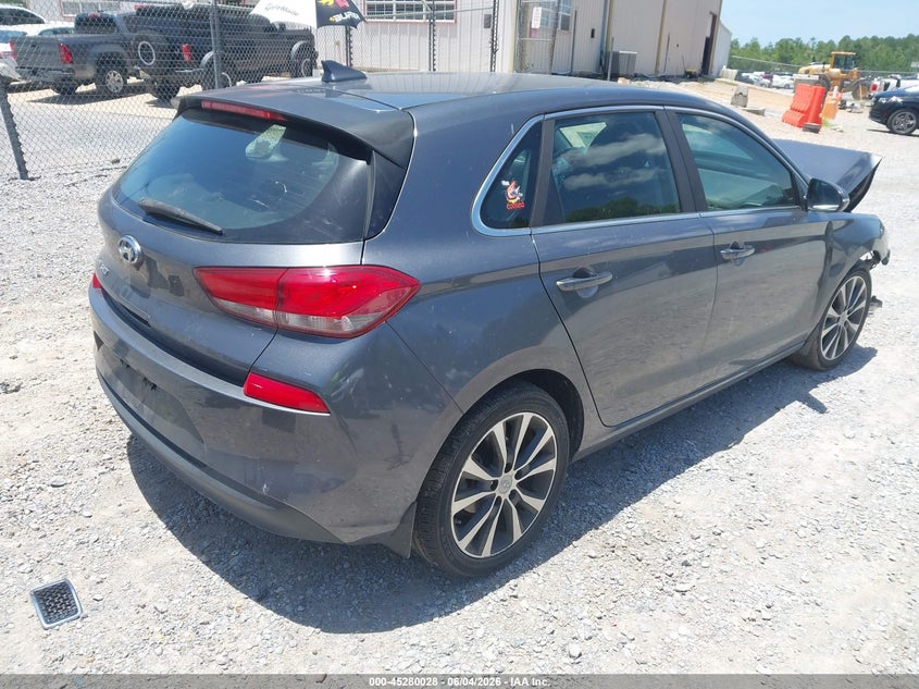 2018 Hyundai Elantra VIN KMHH35LE5JU068413 IAAI salvage auction — FRONT END, Salvage Title, sold $1,650 on 2026-07-31 (photo 4)