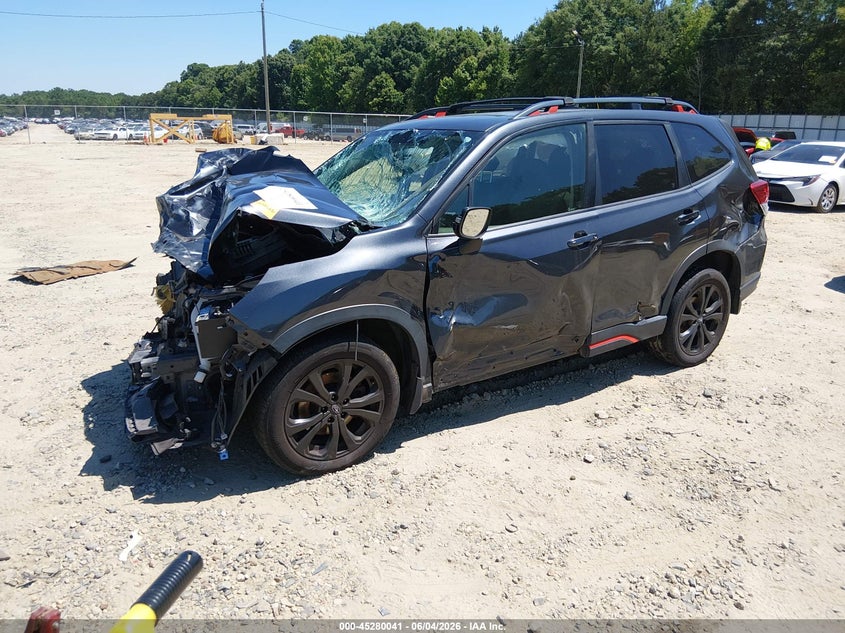 2019 Subaru Forester VIN JF2SKAKCXKH484068 IAAI salvage auction — FRONT END, Salvage Title, sold $25 on 2026-07-09 (photo 2)
