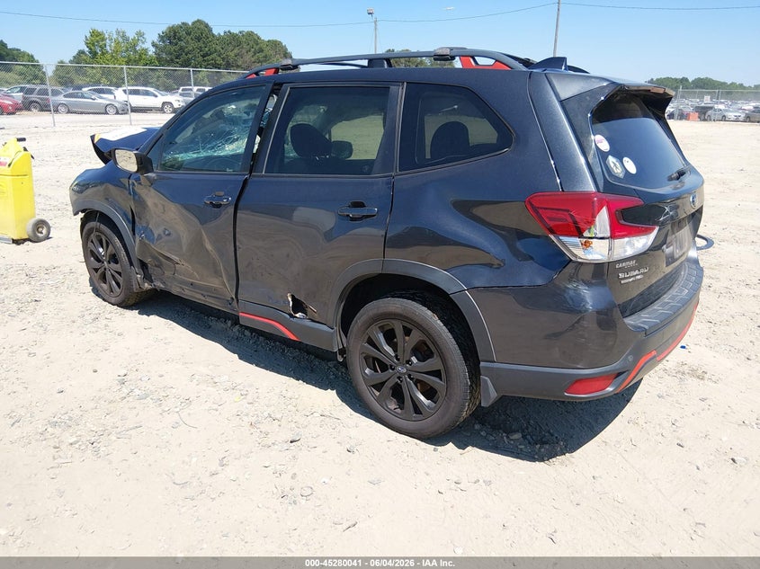 2019 Subaru Forester VIN JF2SKAKCXKH484068 IAAI salvage auction — FRONT END, Salvage Title, sold $25 on 2026-07-09 (photo 3)