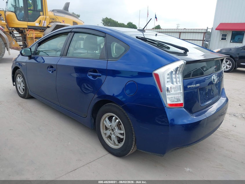 2011 Toyota Prius VIN JTDKN3DU4B1403341 IAAI salvage auction — SIDE, Original (Texas), sold $975 on 2026-07-14 (photo 3)