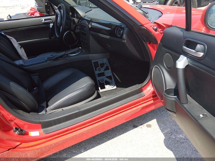 2008 Mazda Mx-5 VIN JM1NC26F880143729 IAAI salvage auction — LEFT SIDE, Salvage (Missouri), sold $875 on 2026-07-23 (photo 5)