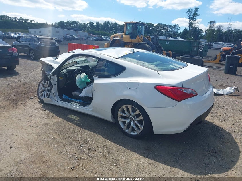 2013 Hyundai Genesis VIN KMHHT6KD1DU083266 IAAI salvage auction — FRONT END, Salvage Title, sold $425 on 2026-07-16 (photo 3)