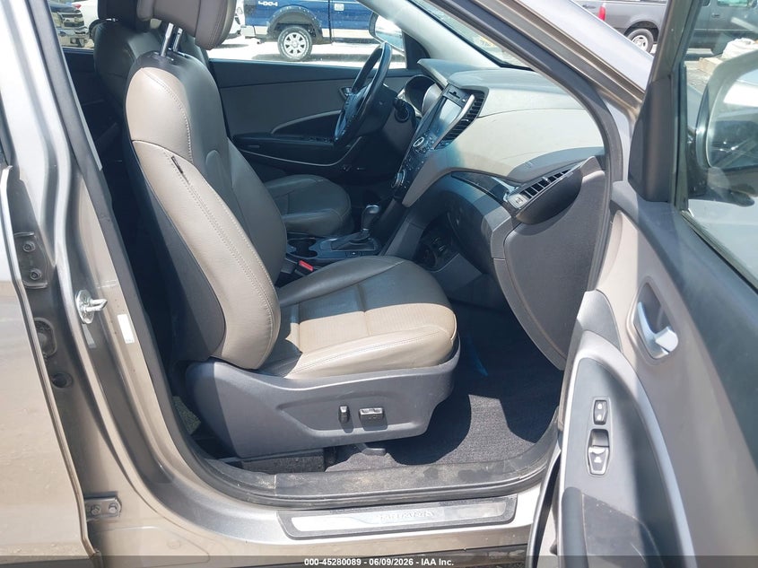 2016 Hyundai Santa fe VIN 5XYZUDLB8GG362100 IAAI salvage auction — HAIL, Salvage Title, sold $1,900 on 2026-07-14 (photo 5)