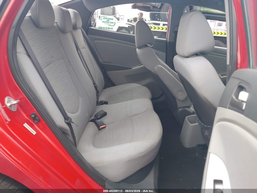 2015 Hyundai Accent VIN KMHCT4AE0FU800963 IAAI salvage auction — FRONT END, Salvage Title, sold $425 on 2026-07-23 (photo 8)