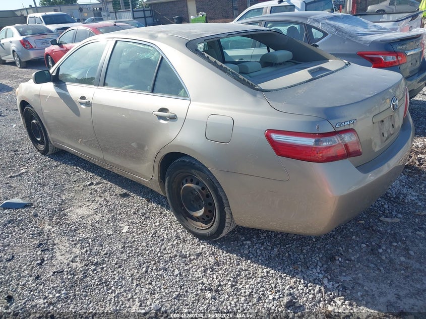 2007 Toyota Camry VIN JTNBE46K573001286 IAAI salvage auction — HAIL, Salvage (Missouri), sold $325 on 2026-07-13 (photo 3)