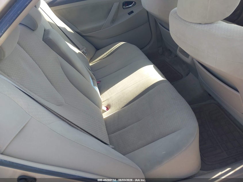 2007 Toyota Camry VIN JTNBE46K573001286 IAAI salvage auction — HAIL, Salvage (Missouri), sold $325 on 2026-07-13 (photo 8)