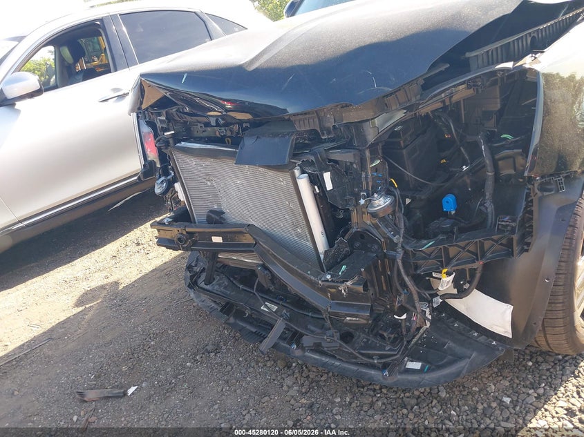 2025 Kia Telluride VIN 5XYP54GC2SG692041 IAAI salvage auction — FRONT END, Salvage Title, sold $12,775 on 2026-07-21 (photo 6)