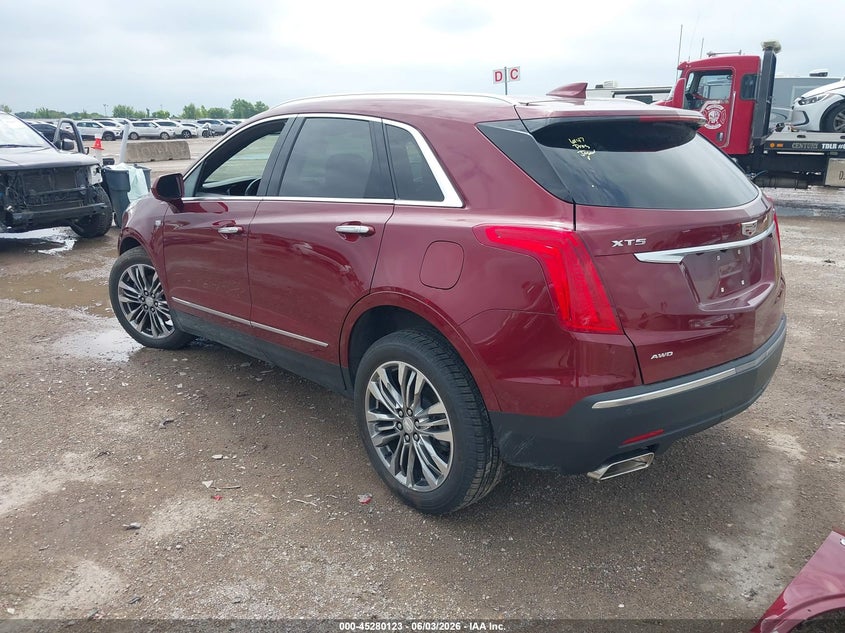 2018 Cadillac Xt5 VIN 1GYKNFRS6JZ198902 IAAI salvage auction — SIDE, Salvage Title, sold $4,450 on 2026-07-29 (photo 3)