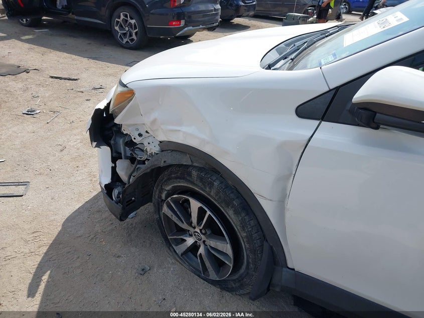 2016 Toyota Rav 4 VIN JTMWFREV6GJ089966 IAAI salvage auction — LEFT FRONT, Salvage Title, sold $4,500 on 2026-07-11 (photo 6)