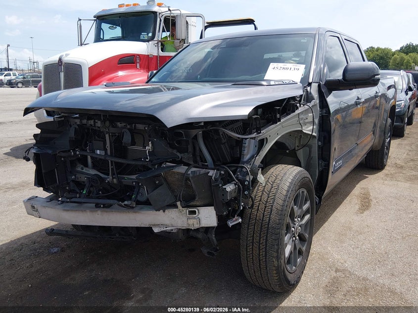 2023 Toyota Tundra VIN 5TFNC5ECXPX003955 IAAI salvage auction — FRONT END, Salvage Title, sold $15,300 on 2026-07-06 (photo 2)
