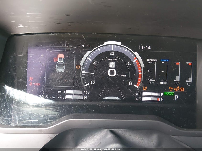 2023 Toyota Tundra VIN 5TFNC5ECXPX003955 IAAI salvage auction — FRONT END, Salvage Title, sold $15,300 on 2026-07-06 (photo 7)