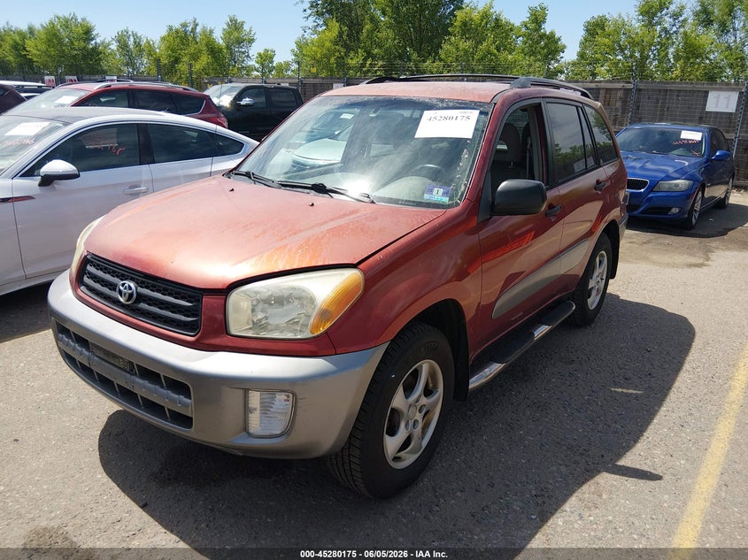 2002 Toyota Rav4 VIN JTEHH20V320140142 IAAI salvage auction — NORMAL WEAR, Clear (New Jersey), sold $125 on 2026-07-28 (photo 2)
