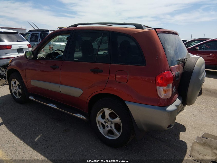 2002 Toyota Rav4 VIN JTEHH20V320140142 IAAI salvage auction — NORMAL WEAR, Clear (New Jersey), sold $125 on 2026-07-28 (photo 3)