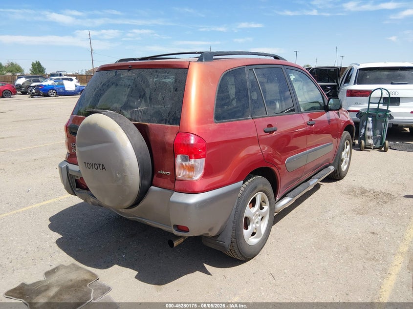 2002 Toyota Rav4 VIN JTEHH20V320140142 IAAI salvage auction — NORMAL WEAR, Clear (New Jersey), sold $125 on 2026-07-28 (photo 4)