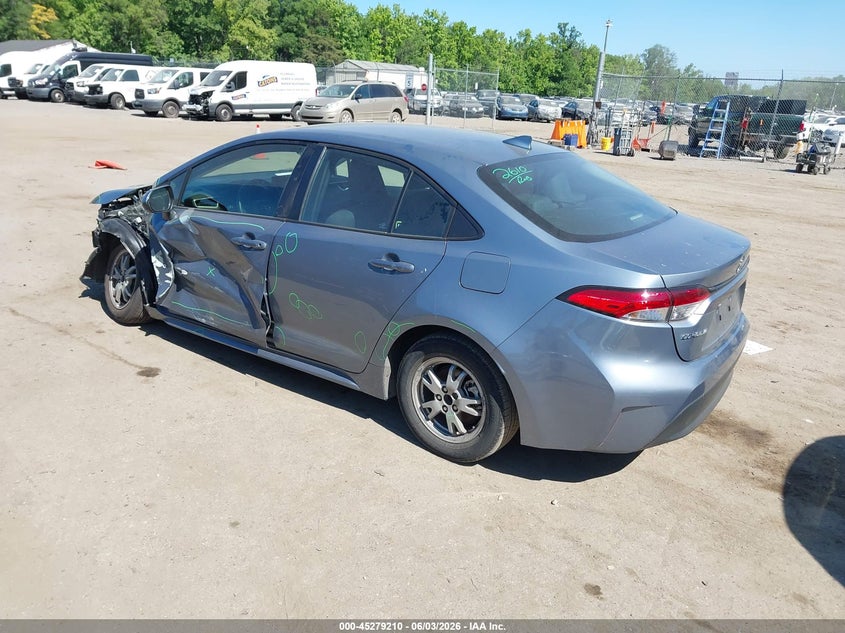 2023 Toyota Corolla VIN 5YFB4MDE3PP035562 IAAI salvage auction — LEFT FRONT, Salvage Title, sold $2,100 on 2026-07-28 (photo 3)