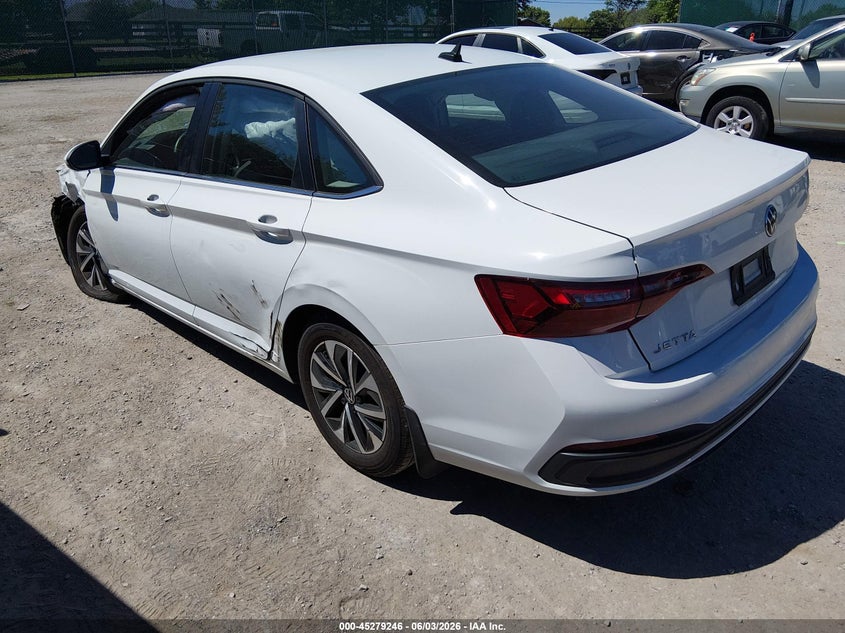 2024 Volkswagen Jetta VIN 3VW5M7BU6RM039010 IAAI salvage auction — LEFT FRONT, Salvage (Kentucky), sold $2,750 on 2026-07-24 (photo 3)