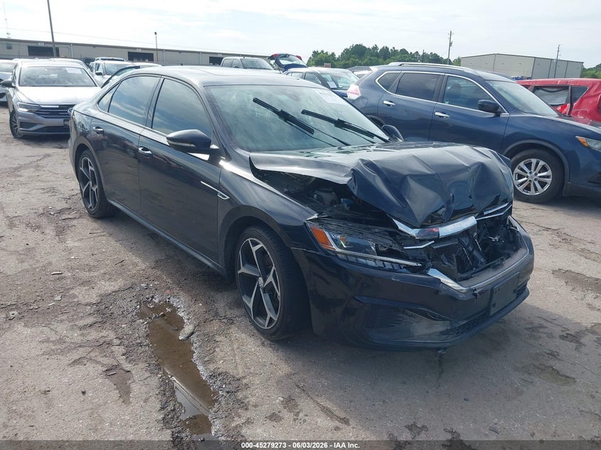 2022 Volkswagen Passat VIN 1VWMA7A33NC007897 IAAI salvage auction — FRONT END, Salvage Title, sold $2,200 on 2026-07-22 (photo 1)