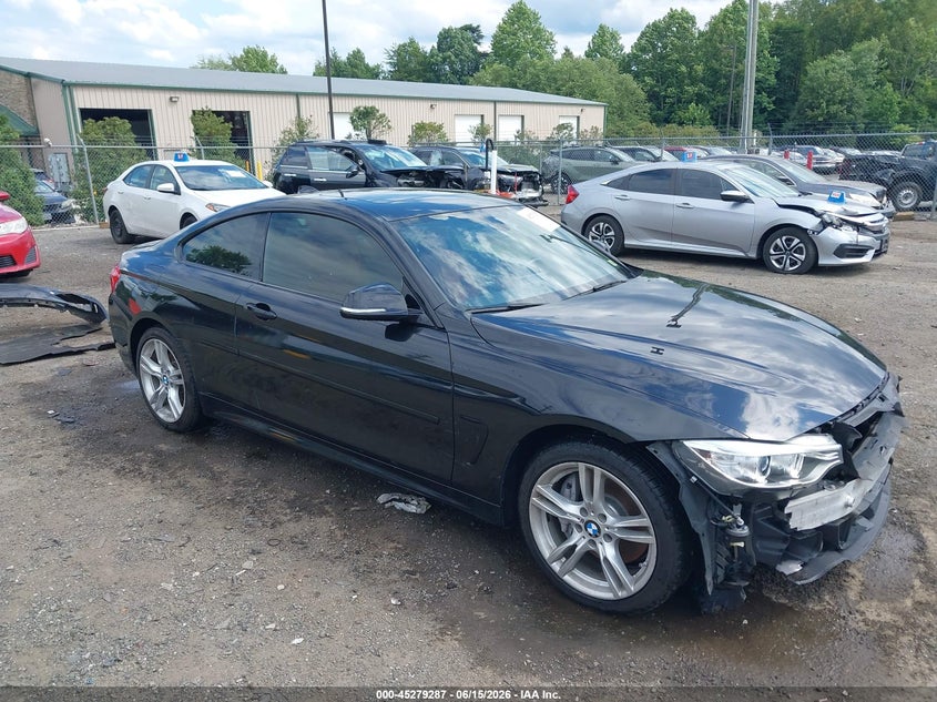 2016 BMW 4er VIN WBA3N9C59GK250696 IAAI salvage auction — FRONT END, Salvage (Virginia), sold $6,300 on 2026-07-16 (photo 1)