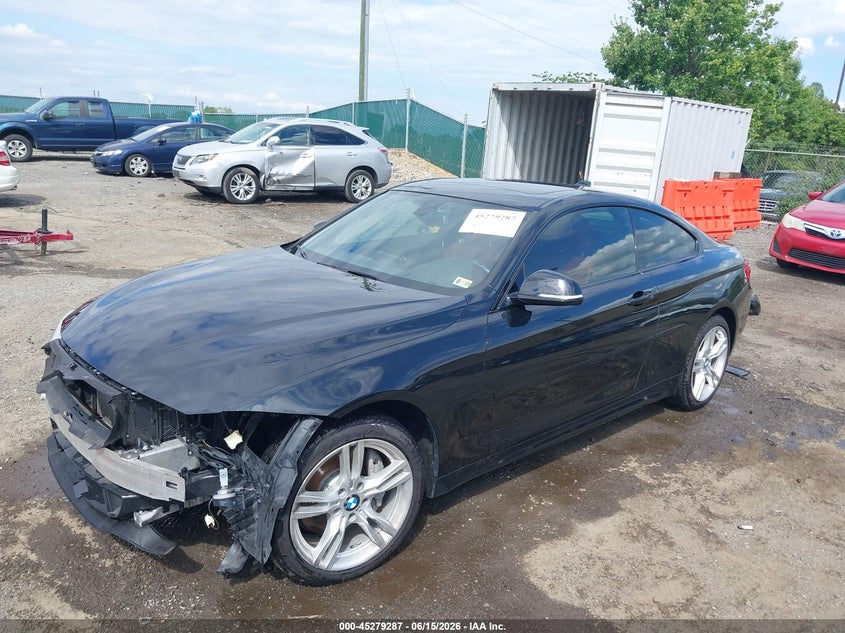 2016 BMW 4er VIN WBA3N9C59GK250696 IAAI salvage auction — FRONT END, Salvage (Virginia), sold $6,300 on 2026-07-16 (photo 2)