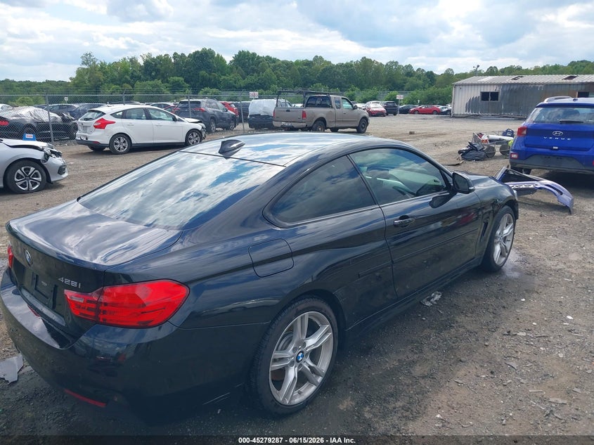 2016 BMW 4er VIN WBA3N9C59GK250696 IAAI salvage auction — FRONT END, Salvage (Virginia), sold $6,300 on 2026-07-16 (photo 4)