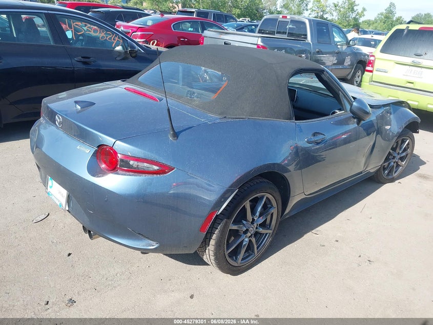 2016 Mazda Mx-5 VIN JM1NDAD76G0117860 IAAI salvage auction — FRONT END, Salvage Title, sold $2,625 on 2026-07-07 (photo 4)