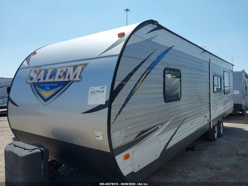 2018 Forest river Salem VIN 4X4TSMC20JA322798 IAAI salvage auction — HAIL, Clear (Oklahoma), sold $8,200 on 2026-07-15 (photo 6)