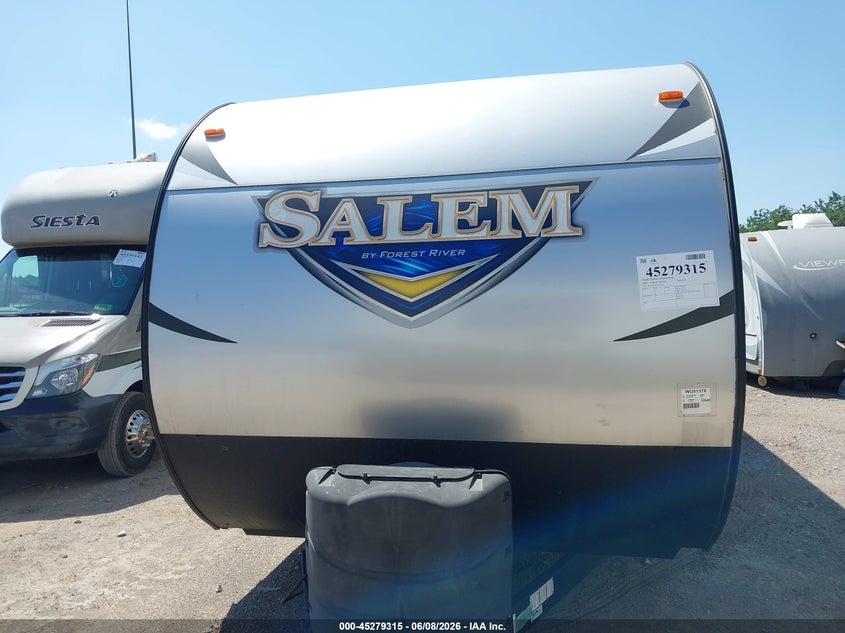 2018 Forest river Salem VIN 4X4TSMC20JA322798 IAAI salvage auction — HAIL, Clear (Oklahoma), sold $8,200 on 2026-07-15 (photo 7)