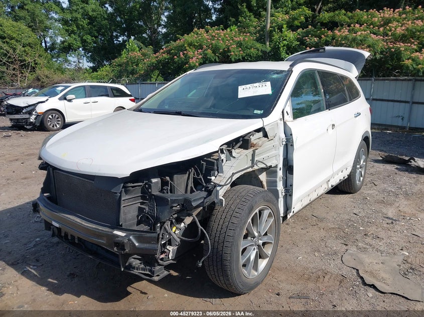 2017 Hyundai Santa fe VIN KM8SM4HF8HU232603 IAAI salvage auction — FRONT END, Salvage Title, sold $3,200 on 2026-07-08 (photo 6)
