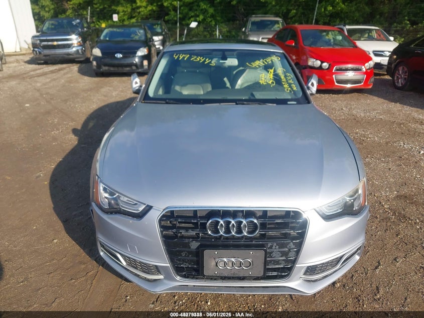 2015 Audi A5 VIN WAUMFAFR6FA035248 IAAI salvage auction — FRONT END, Clear (Virginia), sold $725 on 2026-07-15 (photo 6)