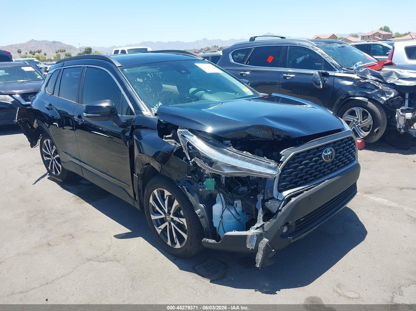 2022 Toyota Corolla cross VIN 7MUDAABGXNV021706 IAAI salvage auction — RIGHT REAR, Salvage Title, sold $5,525 on 2026-07-21 (photo 1)