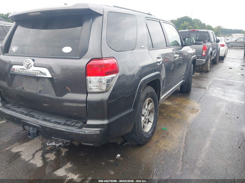 2012 Toyota 4runner VIN JTEZU5JR0C5041818 IAAI salvage auction — LEFT SIDE, Salvage (North Carolina), sold $4,950 on 2026-07-29 (photo 4)